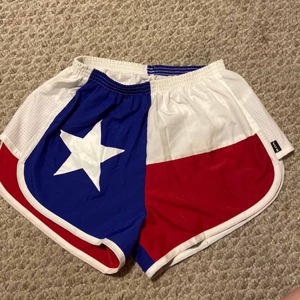 Texas Themed Running Shorts